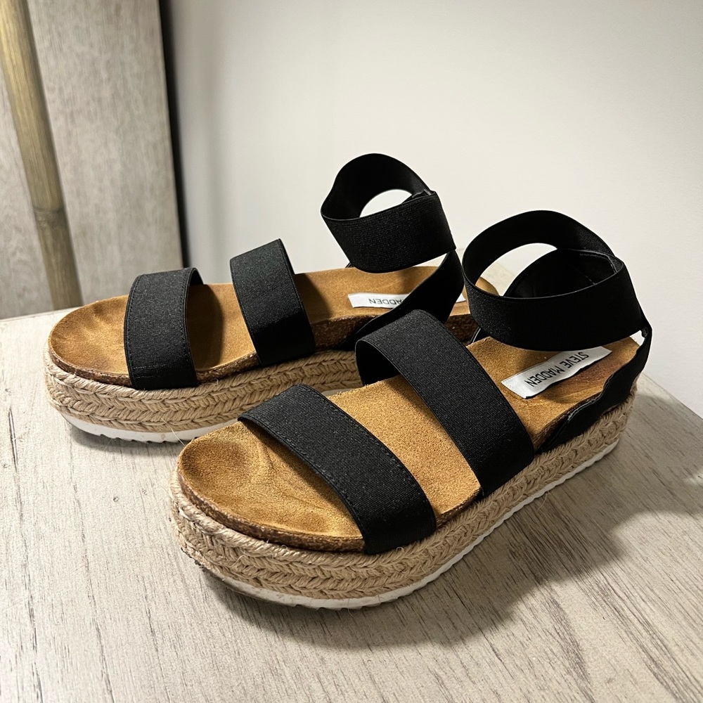Steven Madden Espadrille Wedge Sandals
